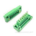 3.81mm Pitch Pluggable Terminal Blocks Green 6P